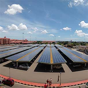 Largest Solar Carport in India