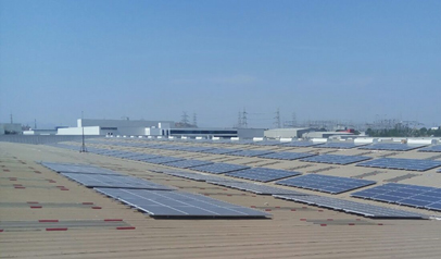 Commercial Rooftop Solar Project at Sany Heavy Industries by Tata Power Solar.