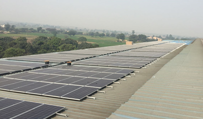 Commercial Rooftop Solar Project at Star Wire India, Faridabad by Tata Power Solar.